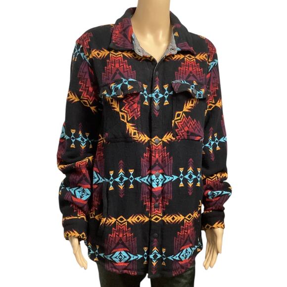 Rock N Roll Denim Women’s western Aztec Print Long Shirt Jacket
Size L - Picture 2 of 9